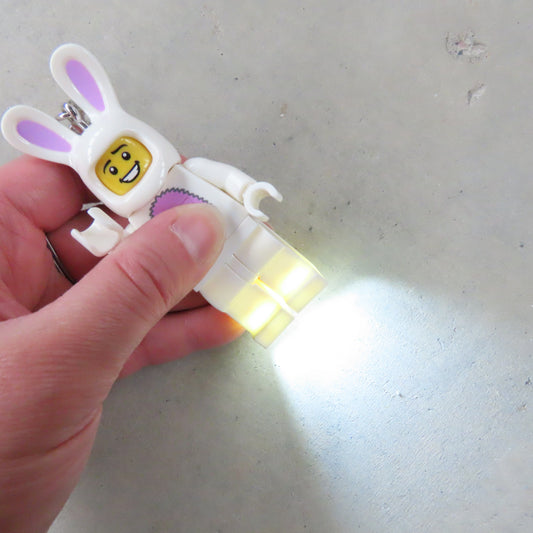 LEGO Minifigures Keychain Light: Bunny Suit Guy