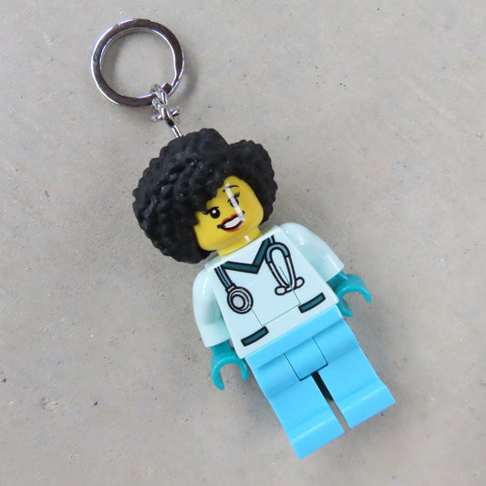 LEGO Minifigures Keychain Light: Dr. Flieber
