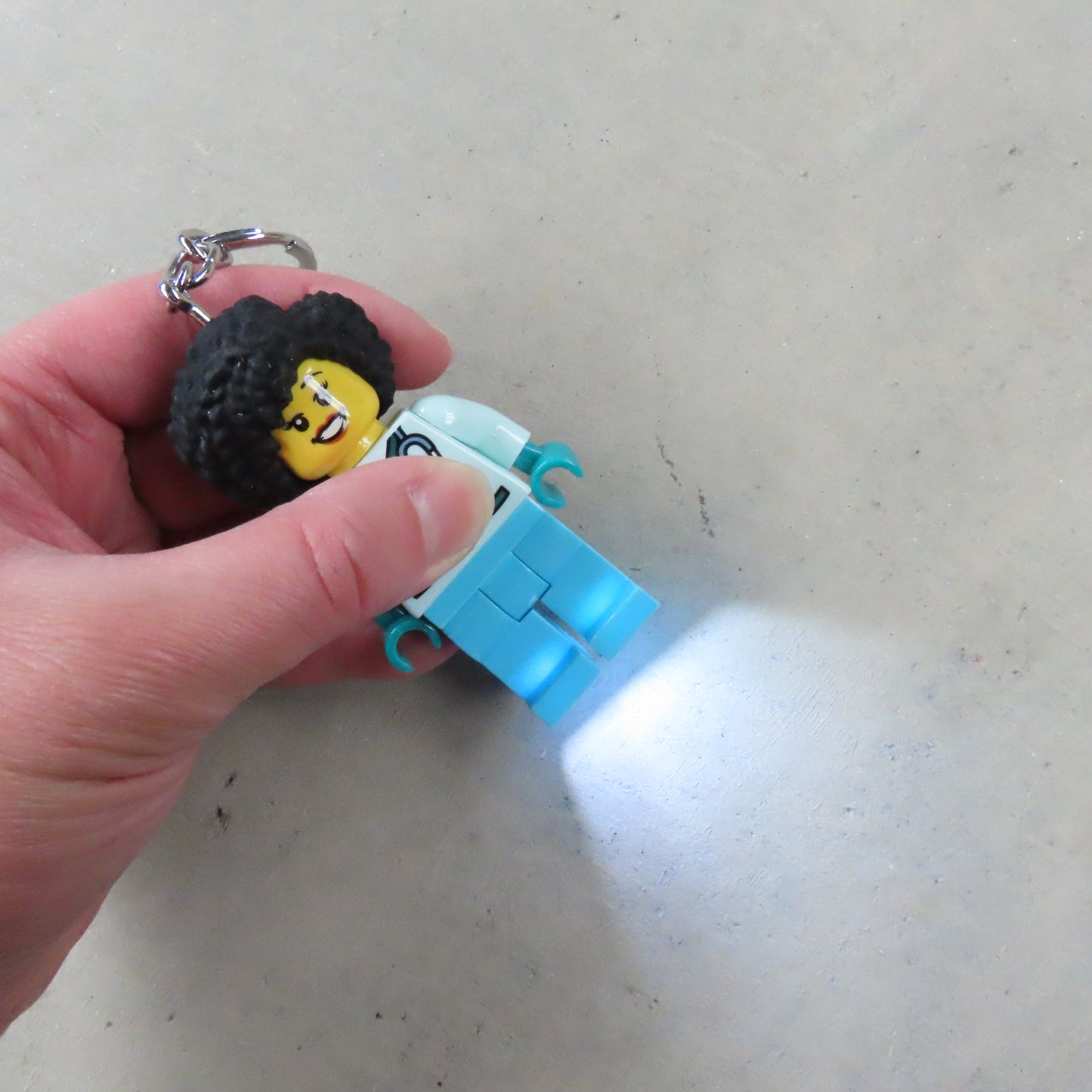LEGO Minifigures Keychain Light: Dr. Flieber