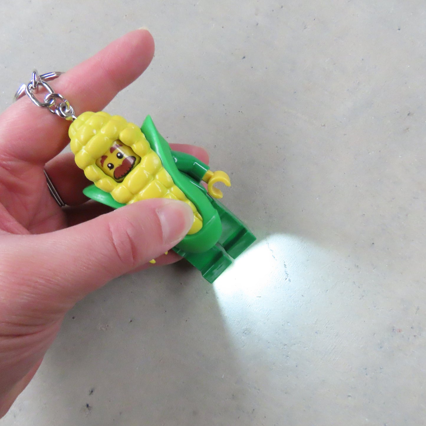 LEGO Minifigures Keychain Light: Corn Cob Guy