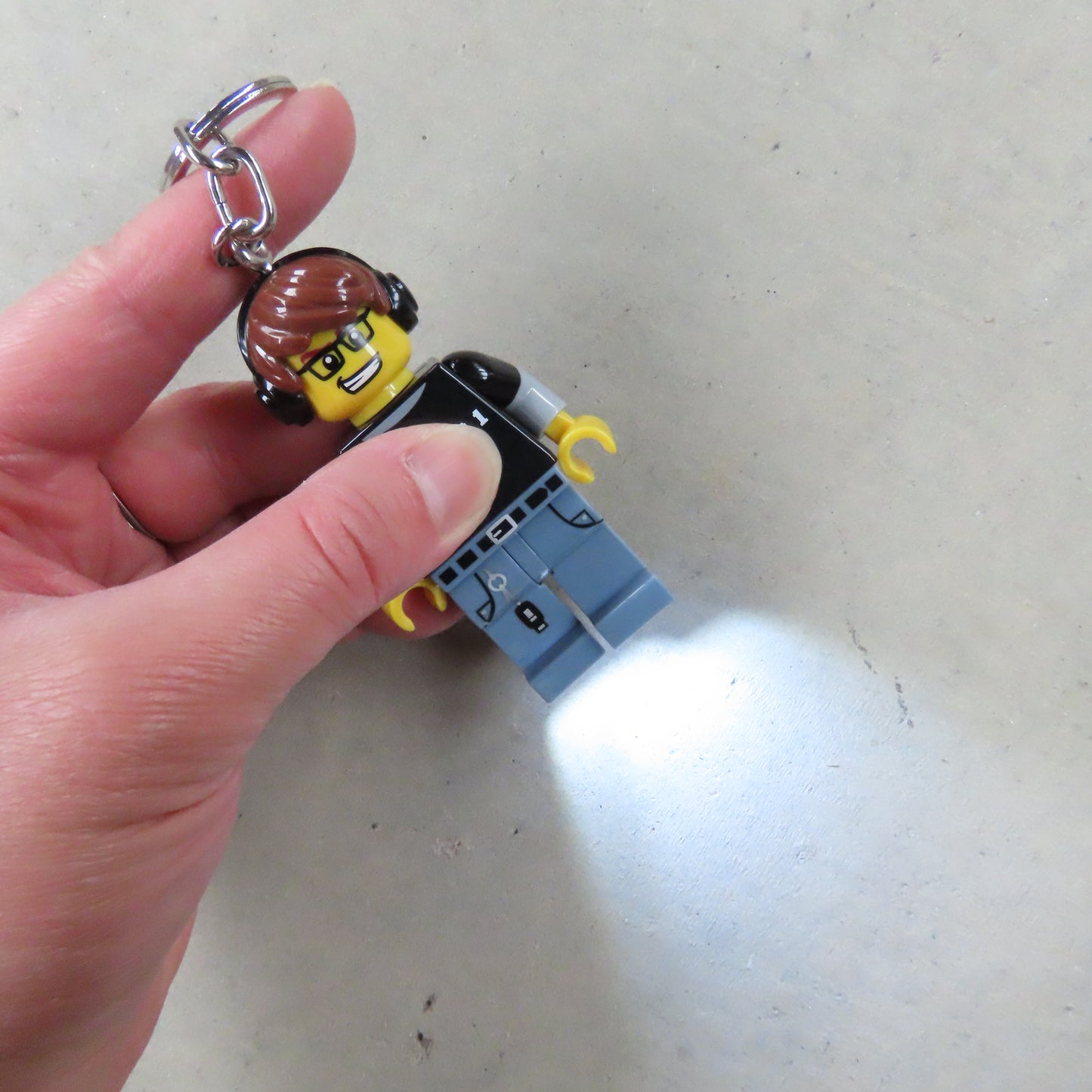 LEGO Minifigures Keychain Light: Video Game Guy