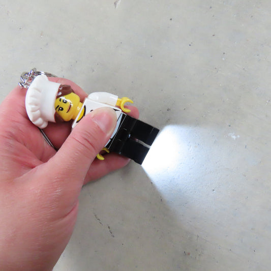 LEGO Minifigures Keychain Light: Female Chef