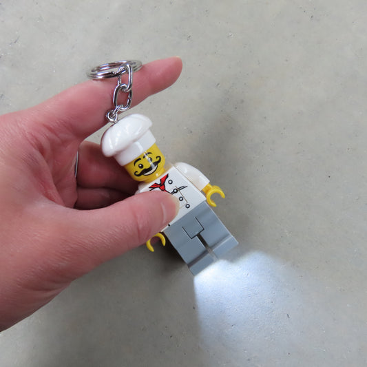 LEGO Minifigures Keychain Light: Male Chef