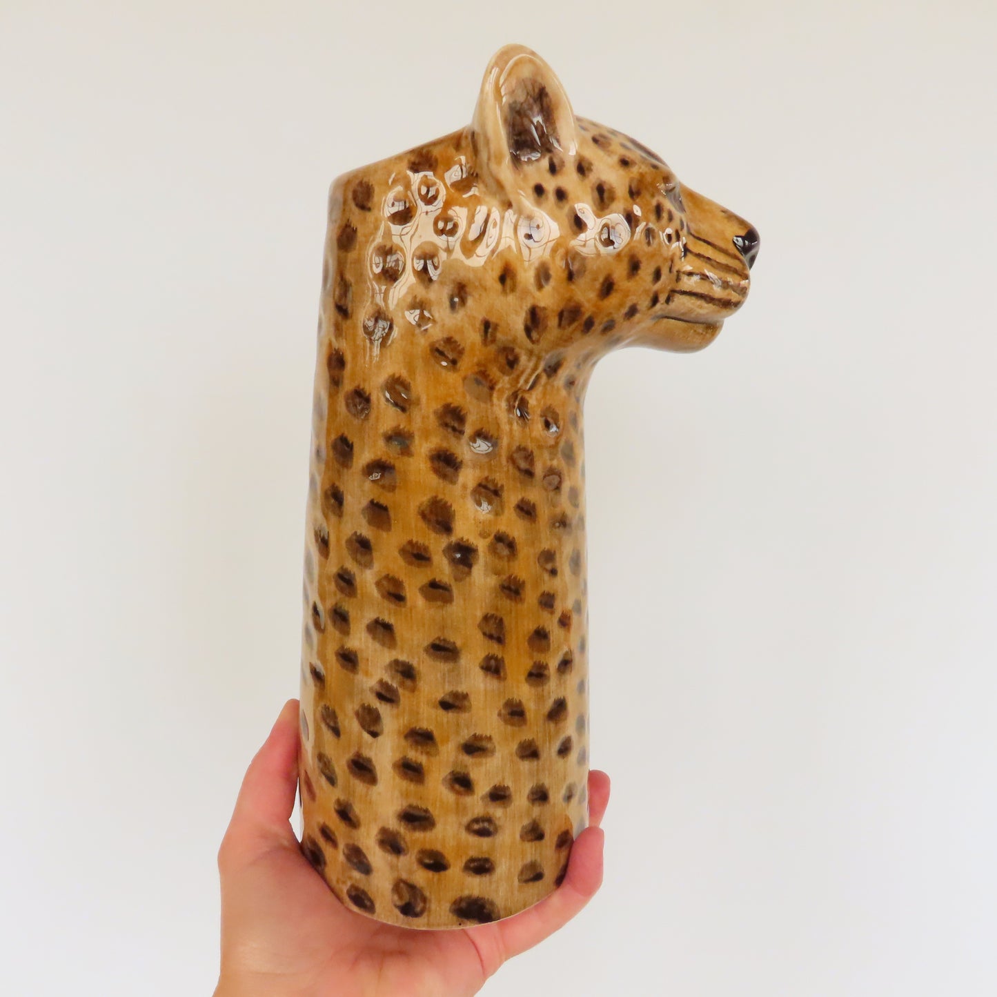 Flower Vase: Leopard
