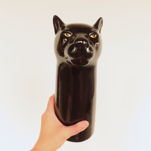 Flower Vase: Panther