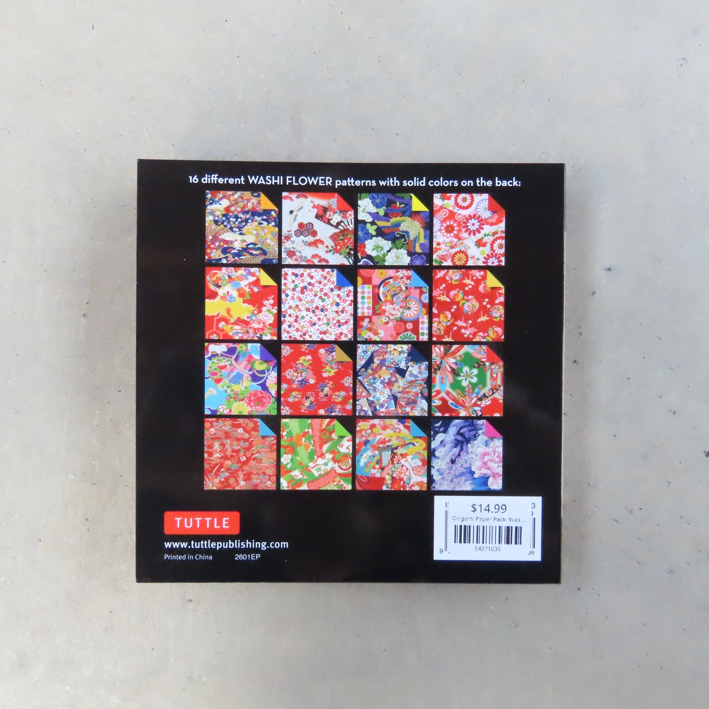 Origami Paper Pack: Washi Flowers