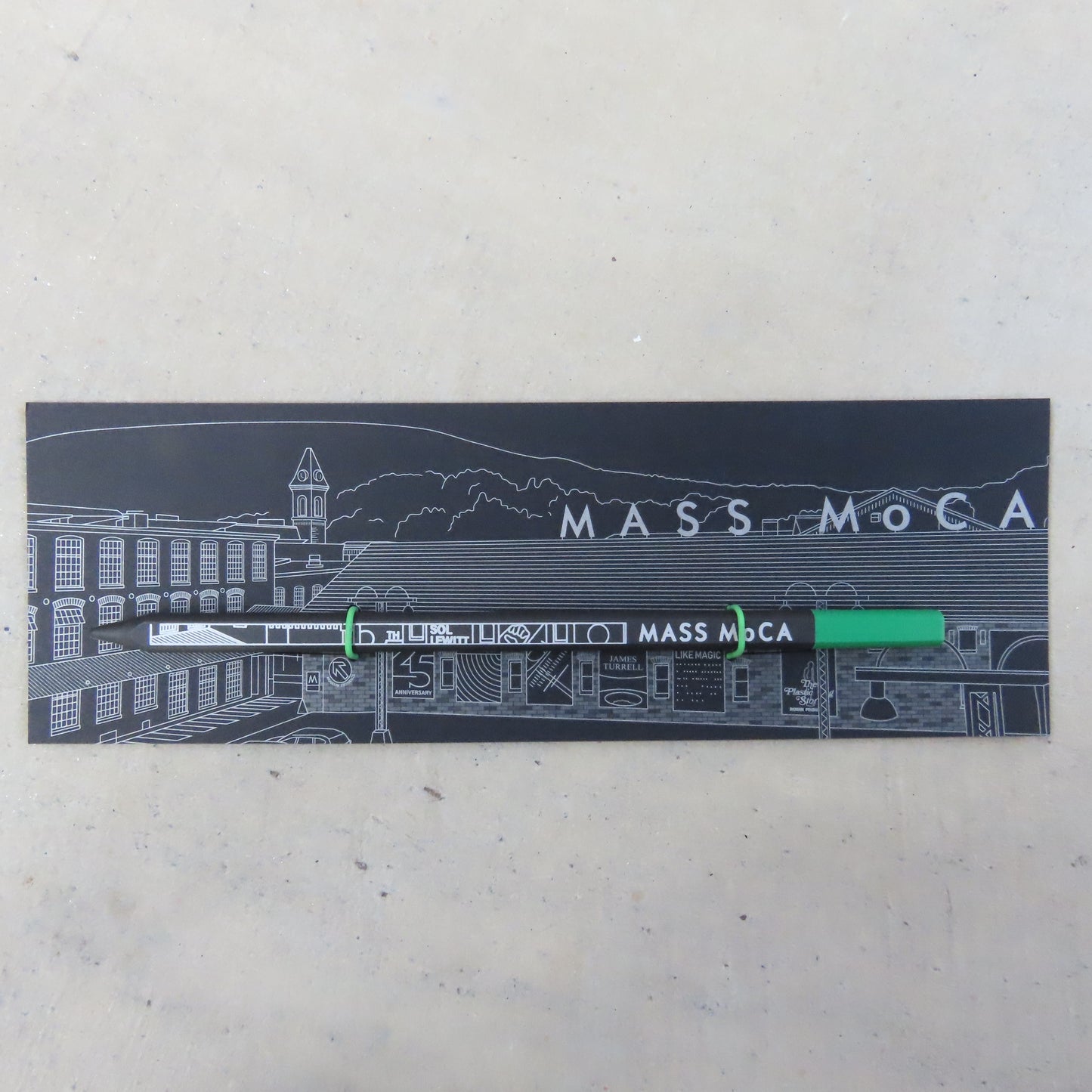 MASS MoCA x Perpetua: Recycled Graphite Pencils