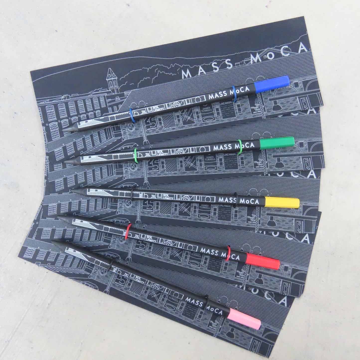 MASS MoCA x Perpetua: Recycled Graphite Pencils