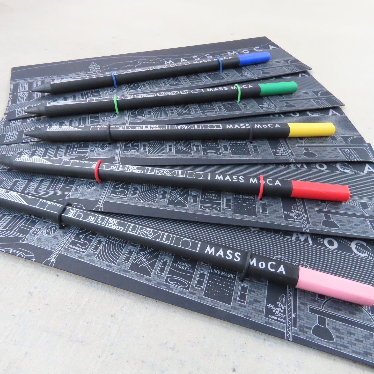 MASS MoCA x Perpetua: Recycled Graphite Pencils