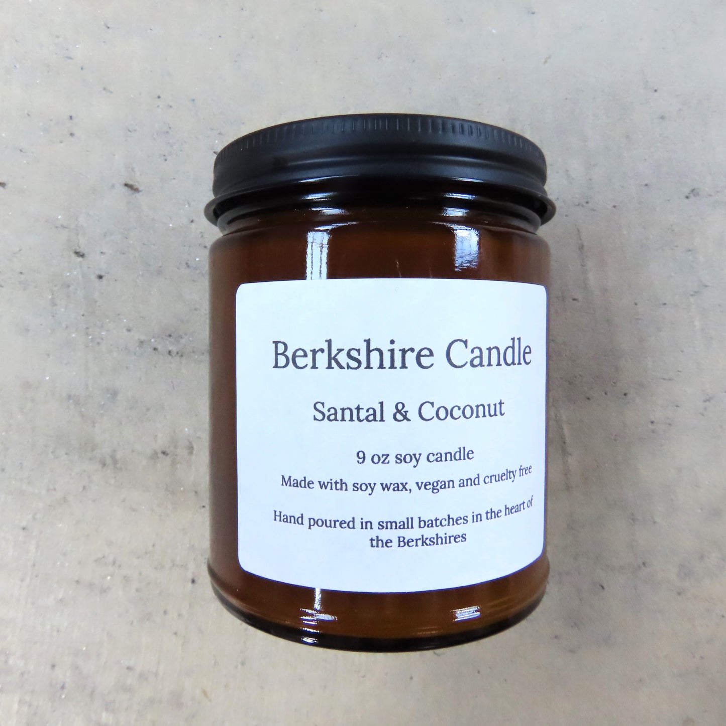 Natural Soy Candle: Santal & Coconut