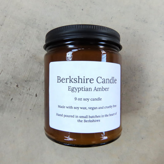 Natural Soy Candle: Egyptian Amber