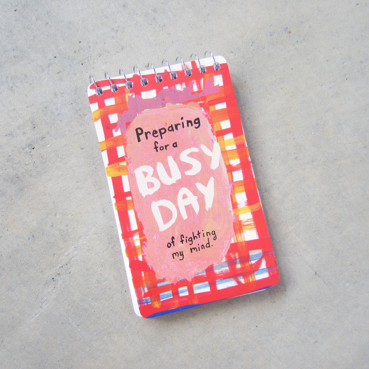 Spiral Notebook: Busy Day