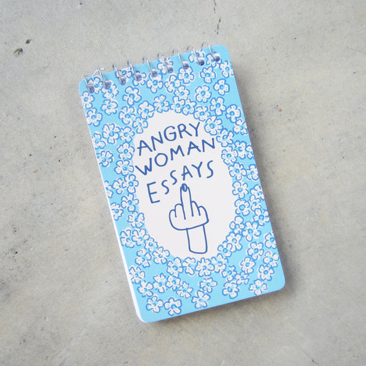 Spiral Notebook: Angry Woman Essays