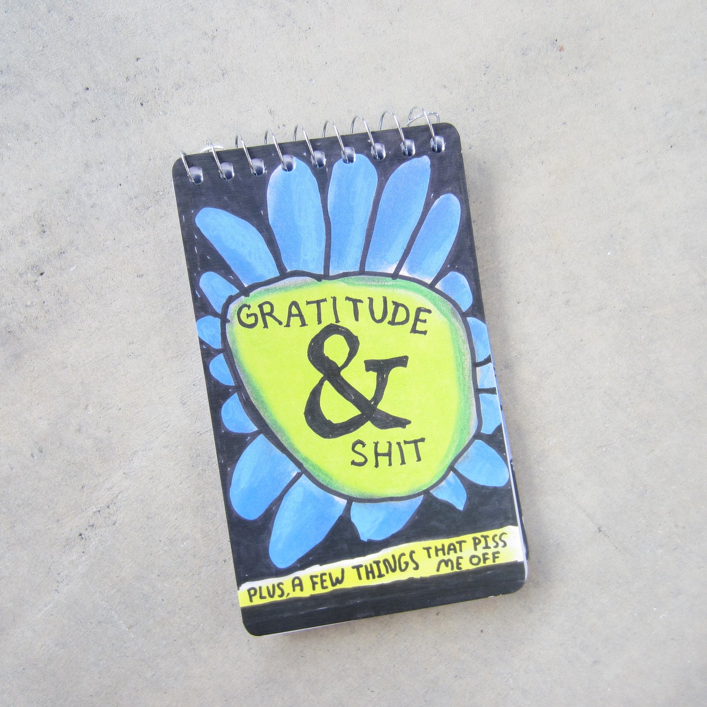 Spiral Notebook: Gratitude & Shit