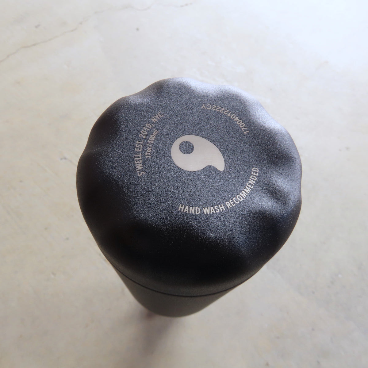 MASS MoCA Water Bottle: Matte Black