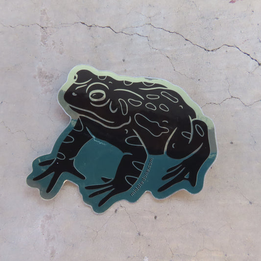 Metallic Toad Sticker