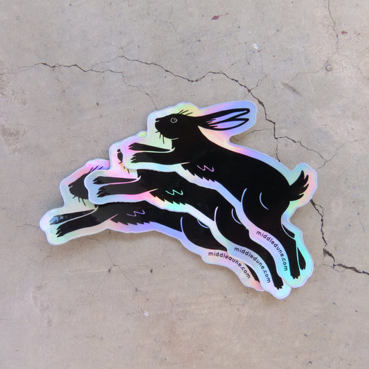 Holographic Bun Sticker