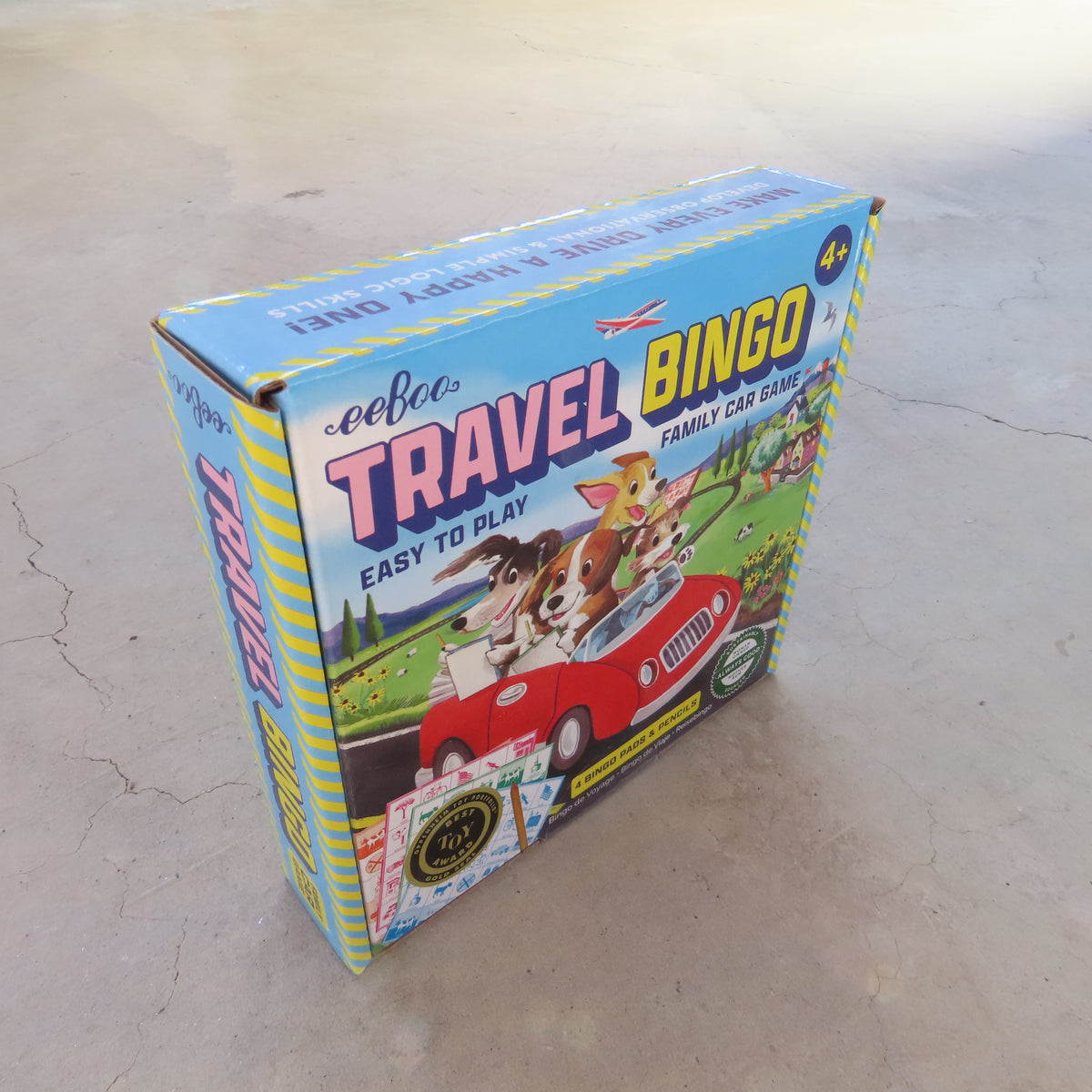 Travel Bingo Car Game