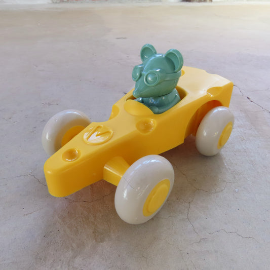 Recycled Plastic Vehicle: Mouse Cheese Racer