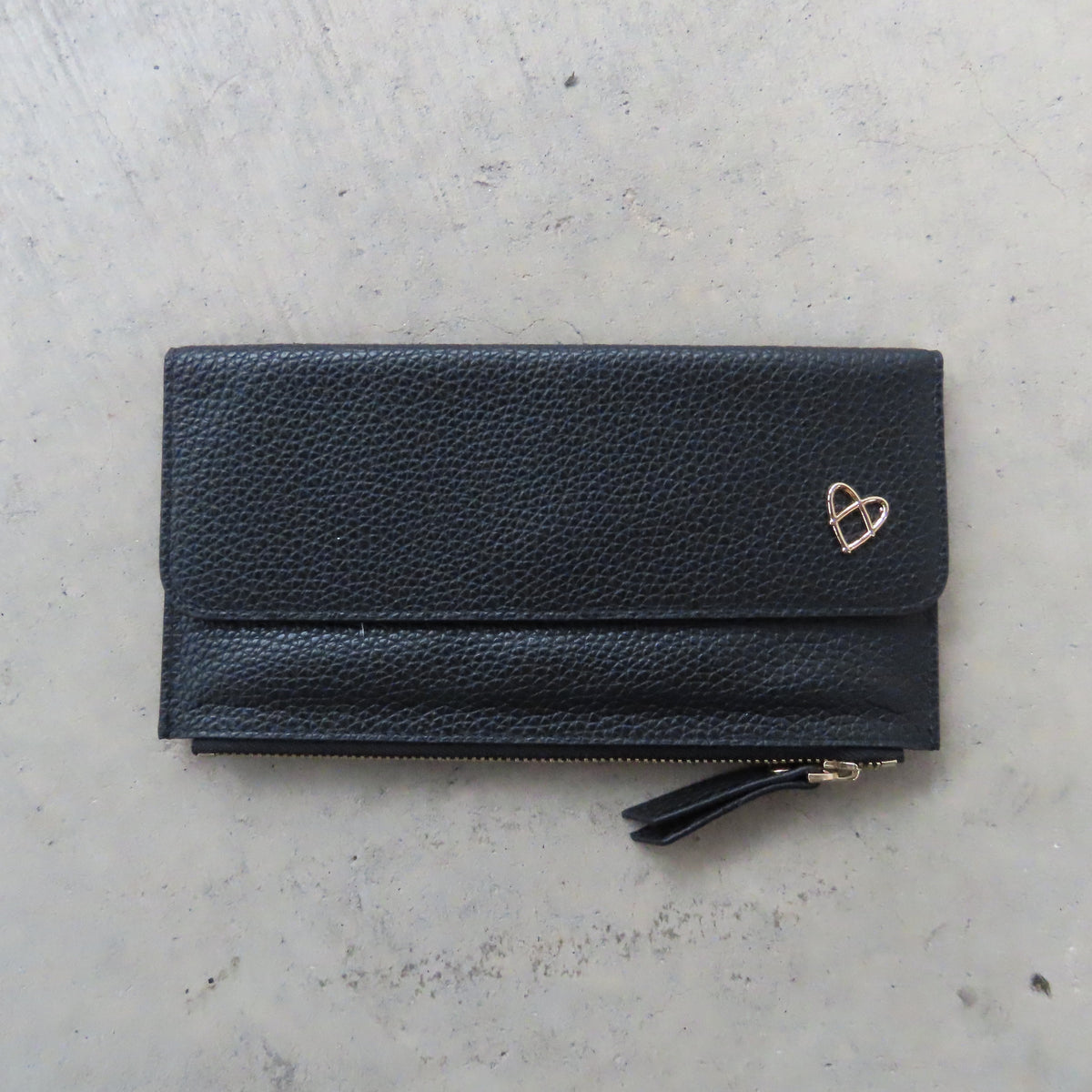 Odele Slim Wallet: Matte Black