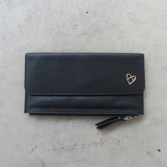 Odele Slim Wallet: Matte Black