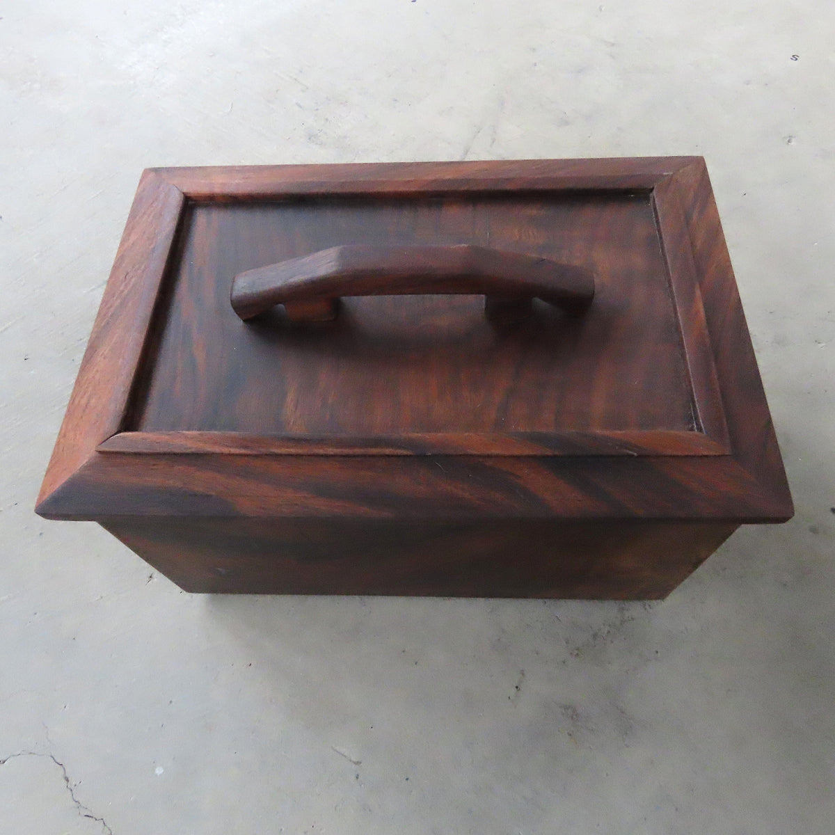 Two Tiered Jewelry Box: Walnut