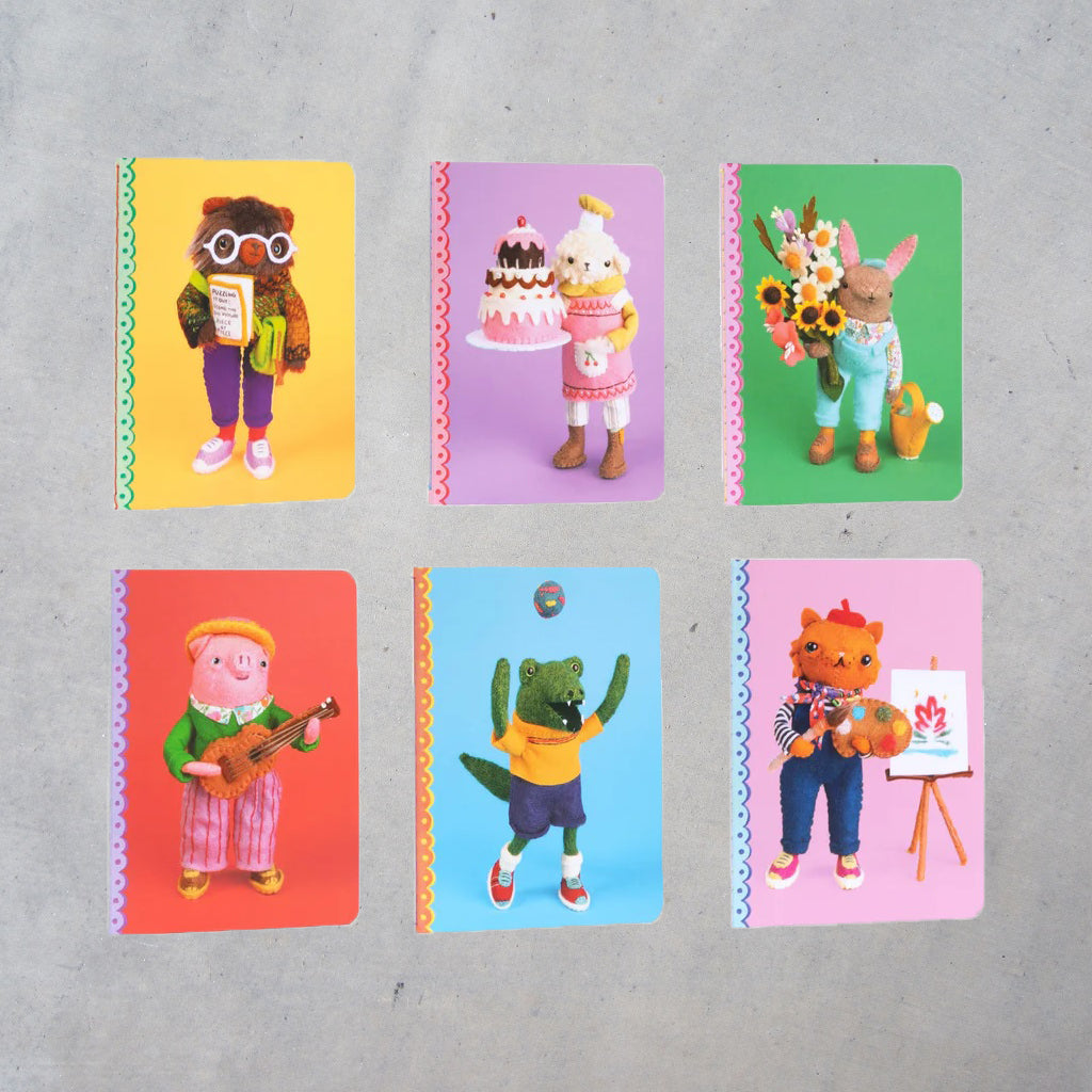 Tiny Journal: Cat Rabbit Assortment