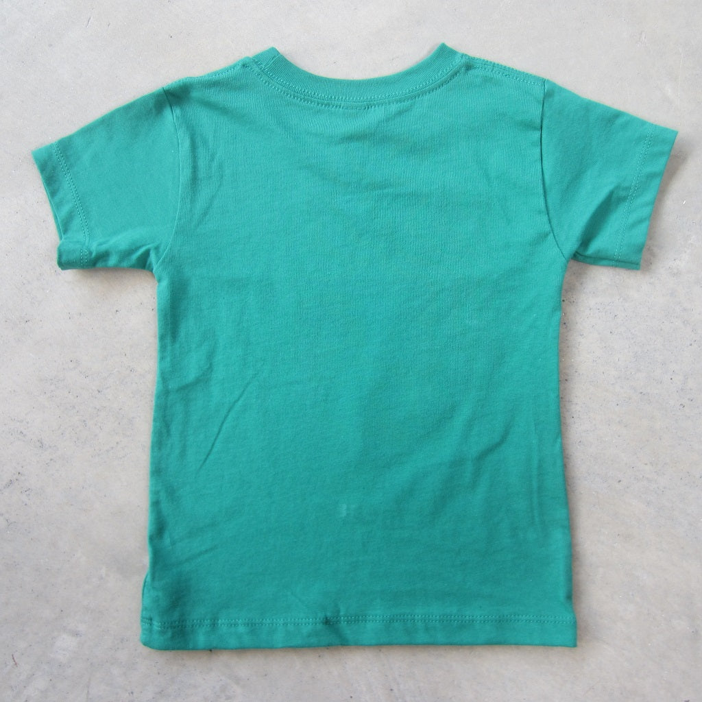 World of MASS MoCA Kids T-Shirt: Green