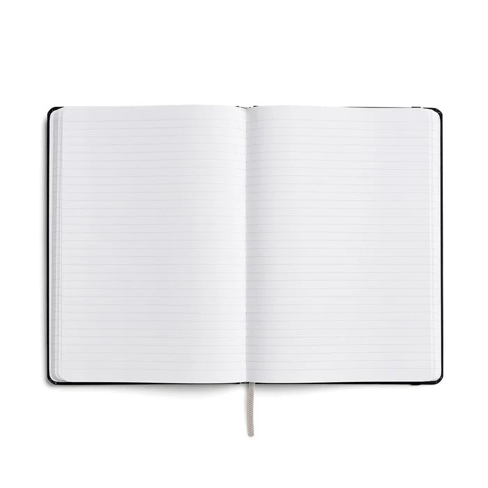 Stone Paper Notebook: A5 Lined Hardcover - Bolt Blue