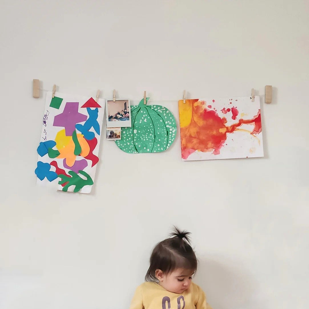 Kids Art display
