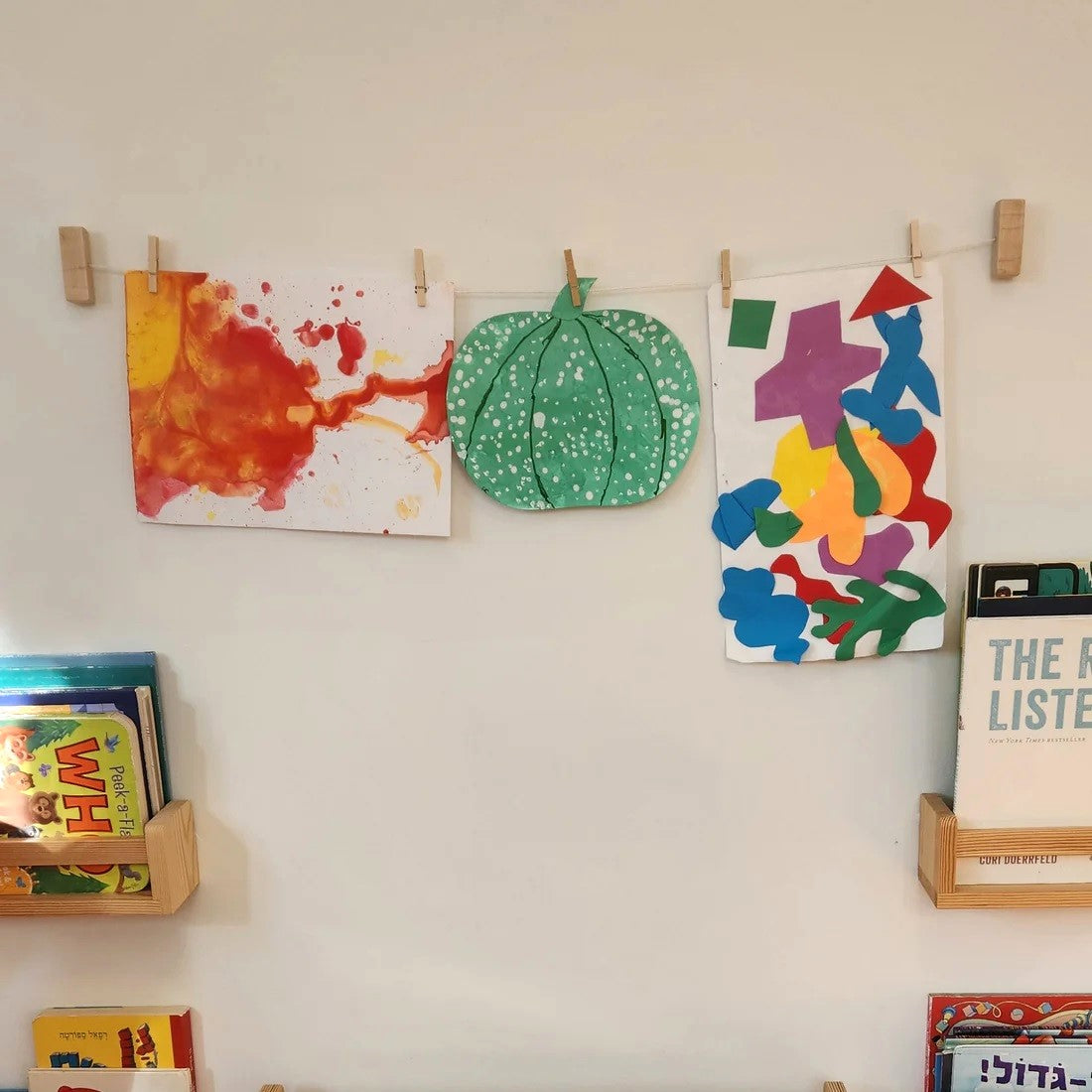 Kids Art display