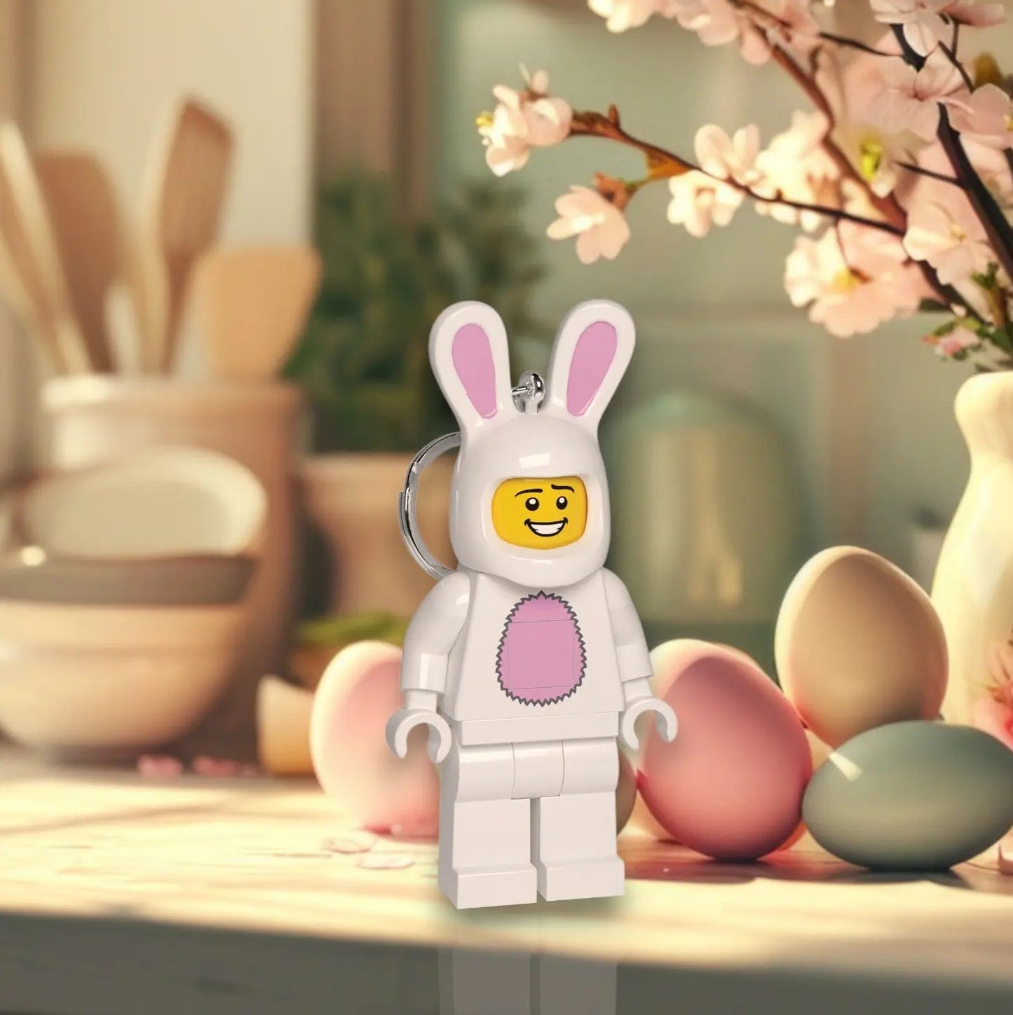 LEGO Minifigures Keychain Light: Bunny Suit Guy