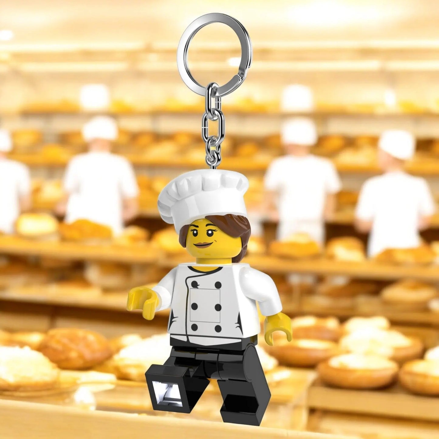 LEGO Minifigures Keychain Light: Female Chef