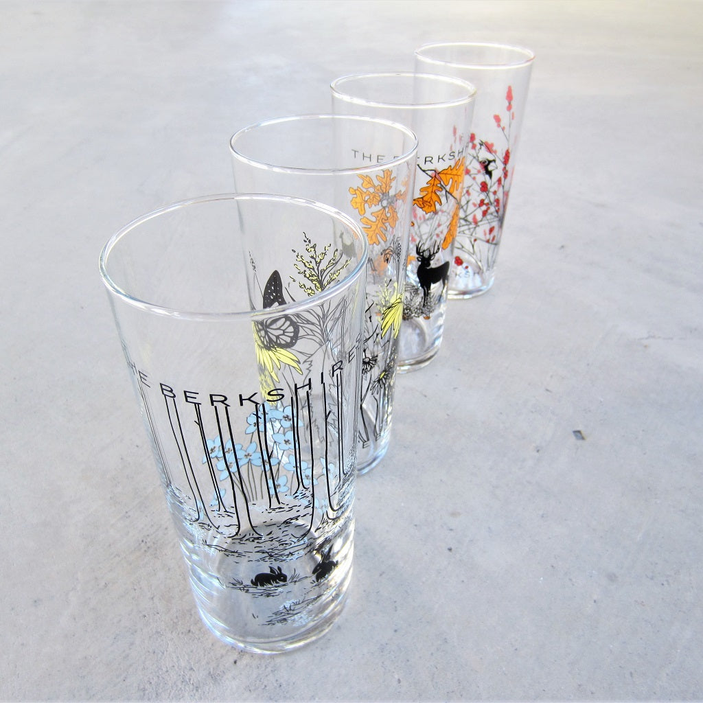 The Berkshires Glasses: Set of 4 Seasons