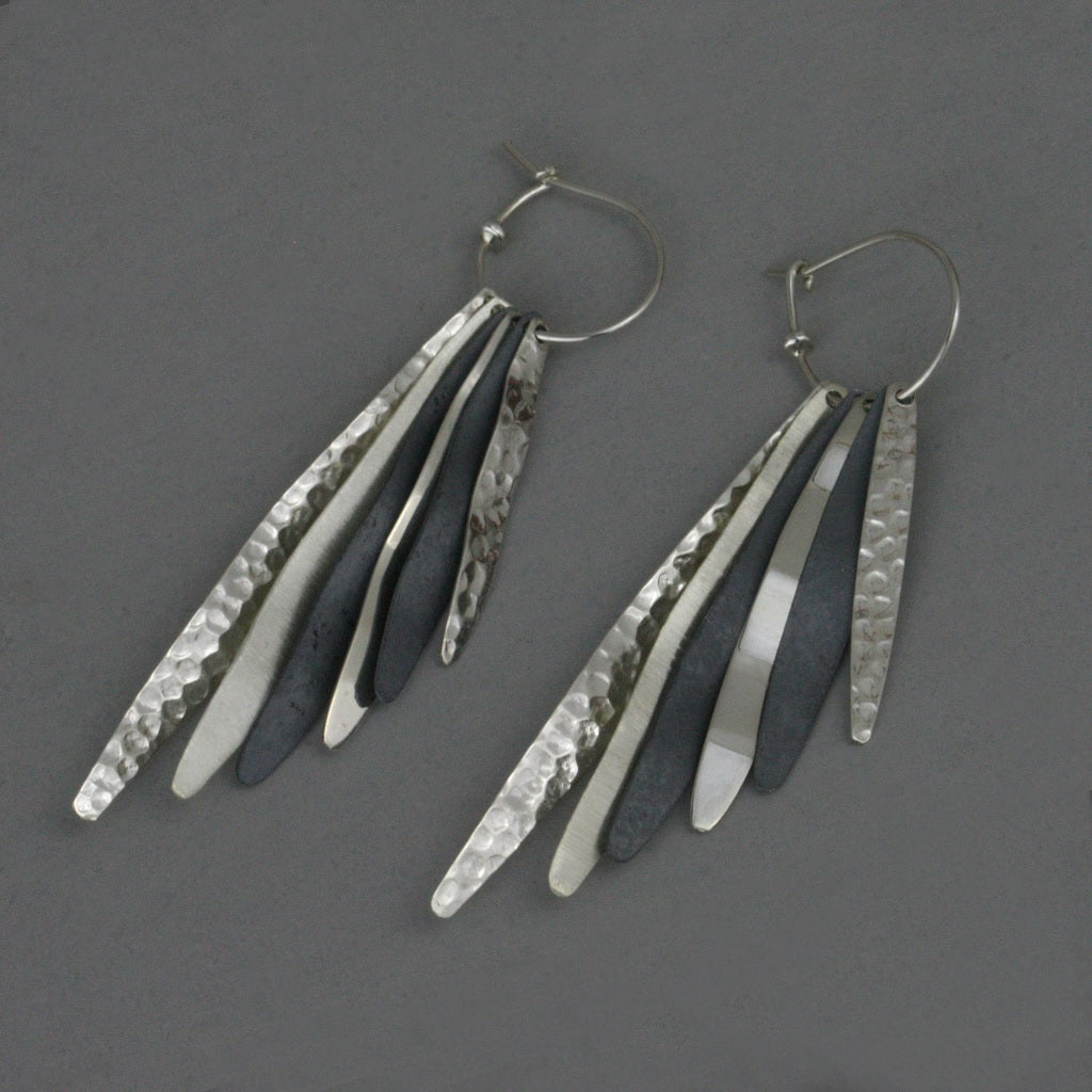 Long Feather Earrings