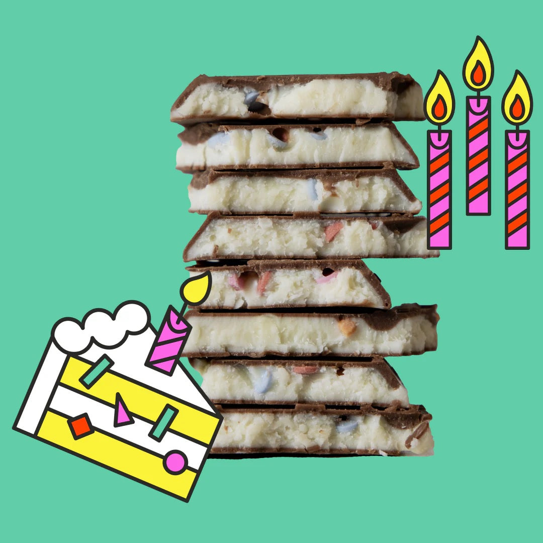 Chocolate Truffle Bar: Happy Birthday