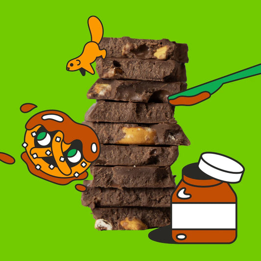 Chocolate Truffle Bar: Nutbutter Pretzel