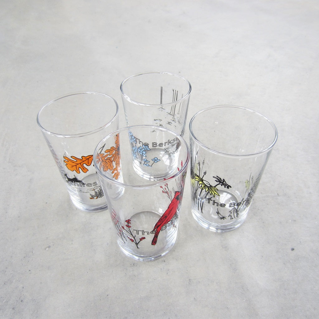 The Berkshires Mini Glasses: Set of 4 Seasons