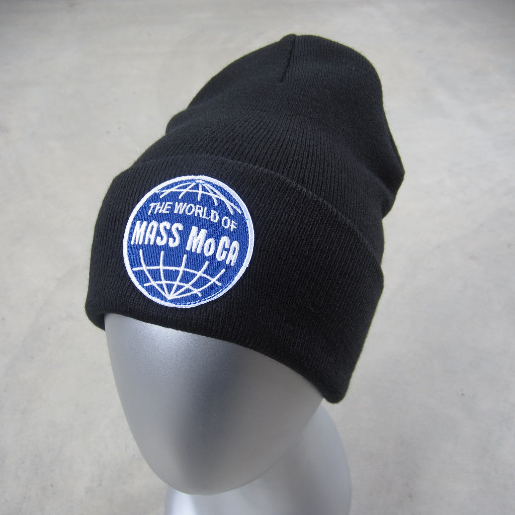 World of MASS MoCA Winter Beanie: Black