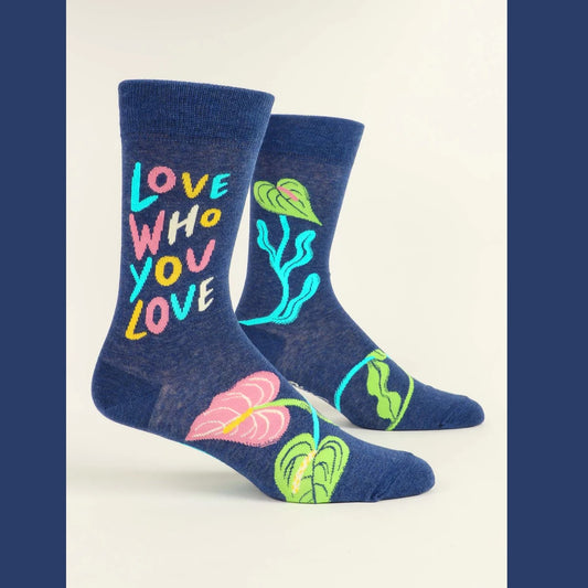 Men's Crew Socks: Love Who You Love