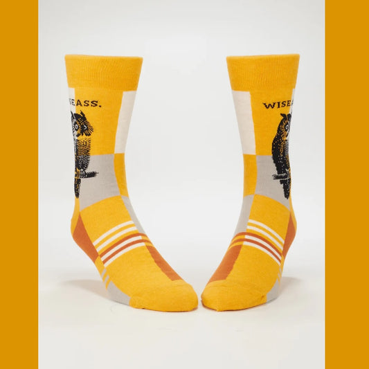 Men's Crew Socks: Wiseass
