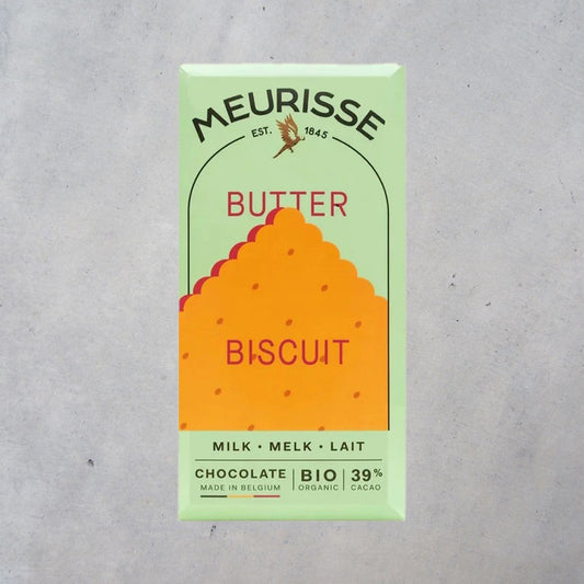 Meurisse Chocolate: Butter Biscuit - 39% Milk