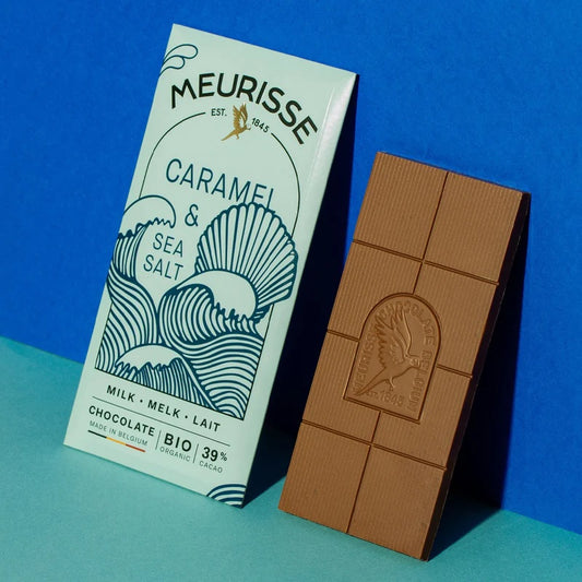Meurisse Chocolate: Caramel Sea Salt - 39% Milk