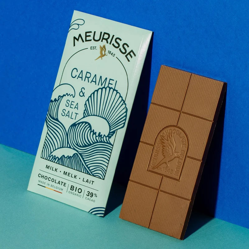 Meurisse Chocolate: Caramel Sea Salt - 39% Milk