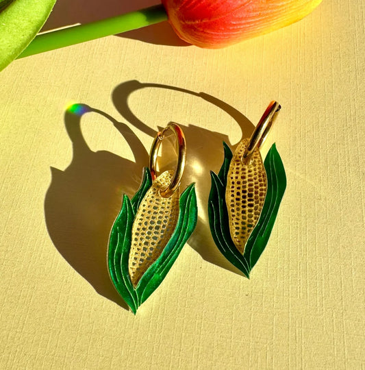 Mini Corn Acrylic Earrings