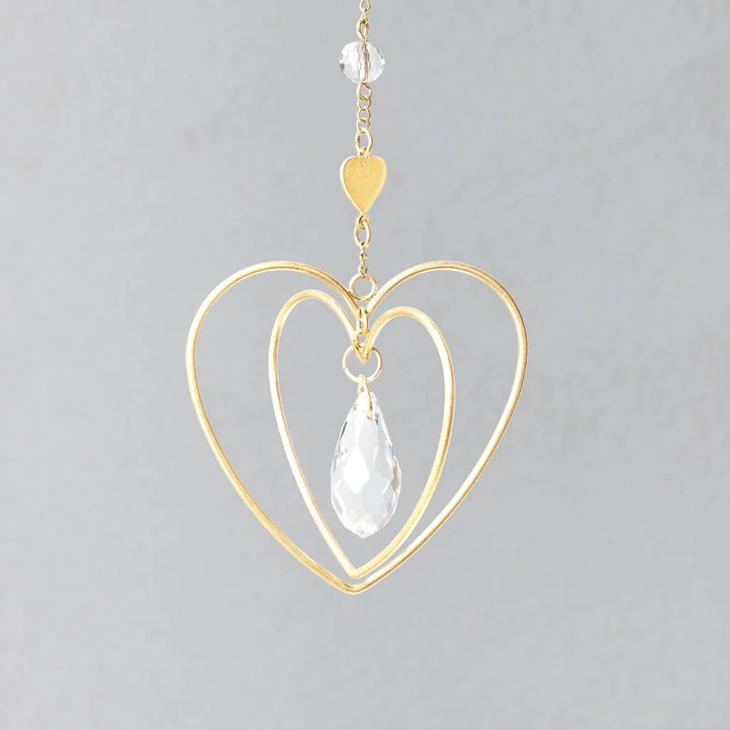 Mini Suncatcher: Heart Love