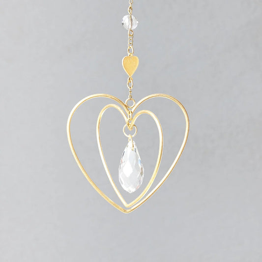 Mini Suncatcher: Heart Love