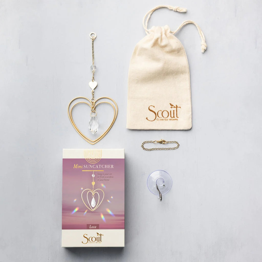 Mini Suncatcher: Heart Love