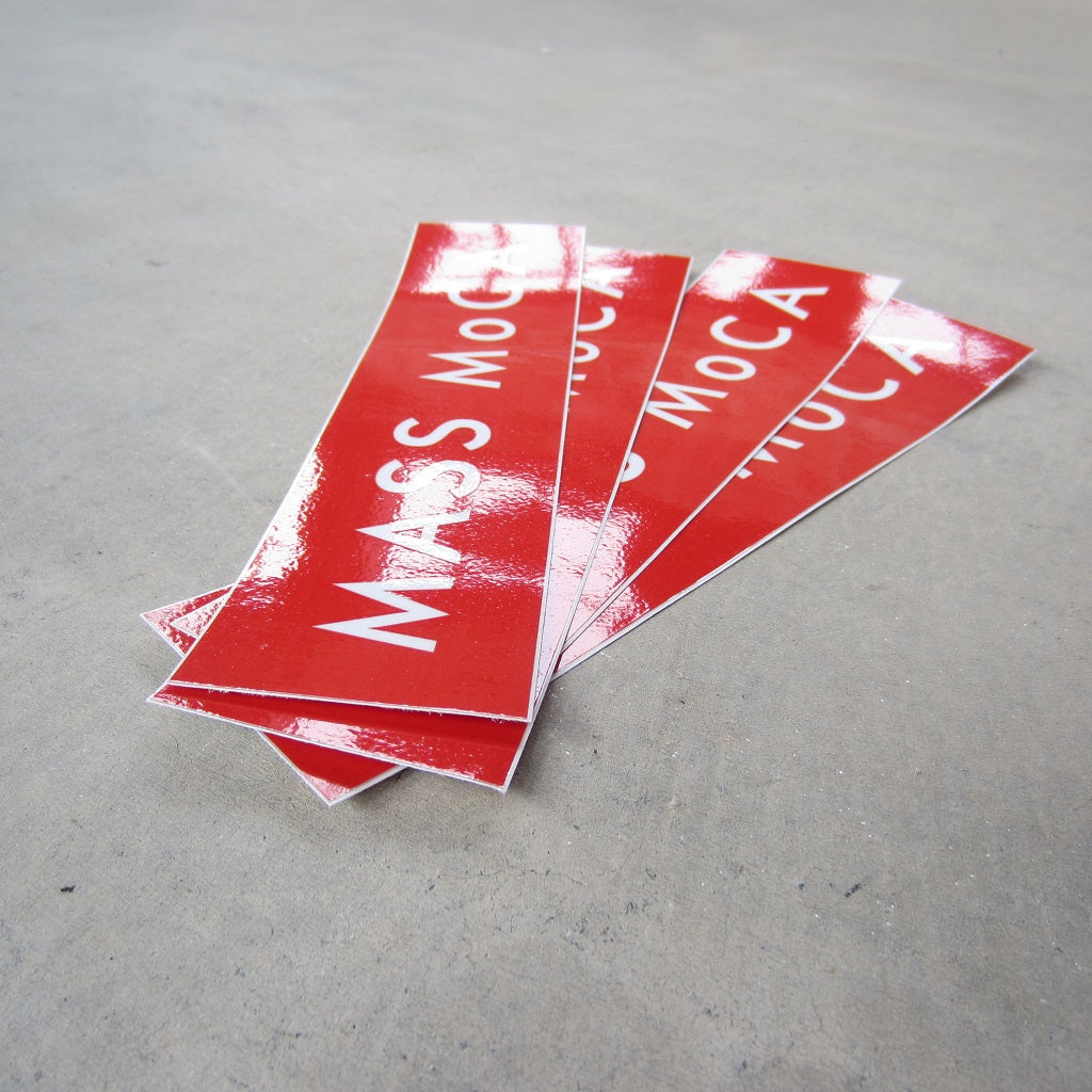 Mocon Stickers MASS MoCA Bumper Sticker