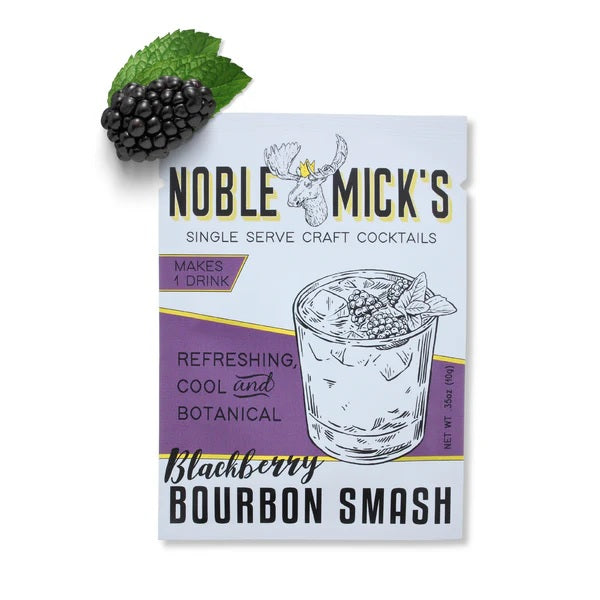 Single Serve Craft Cocktail Kit: Blackberry Bourbon Smash